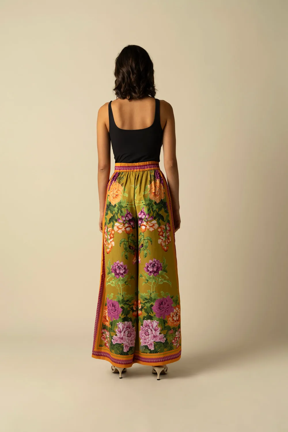Alina Green Trousers