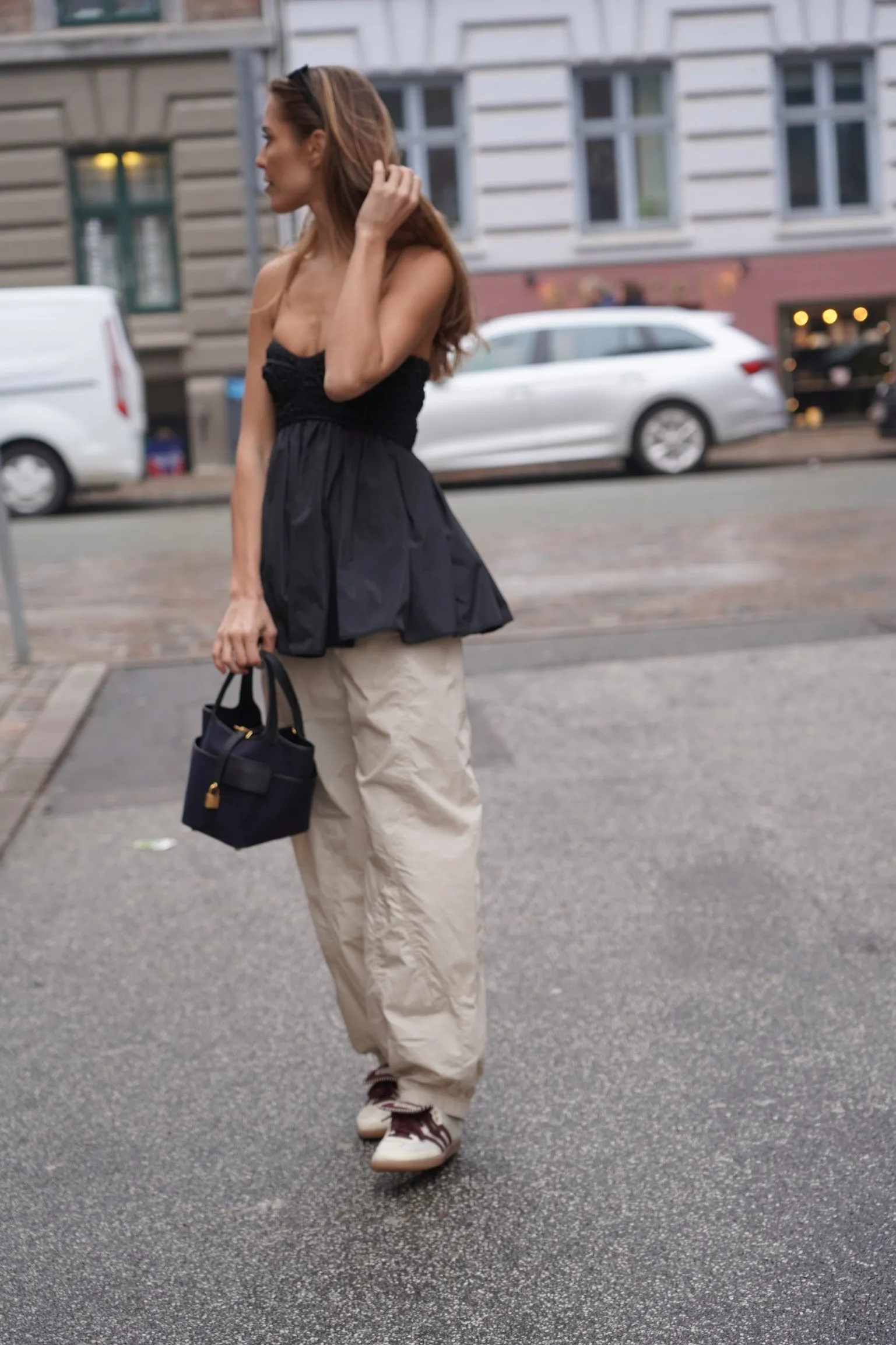 Annika Trousers - Chalk
