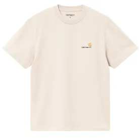 Carhartt WIP Womens S/S American Script T-Shirt Moonbeam