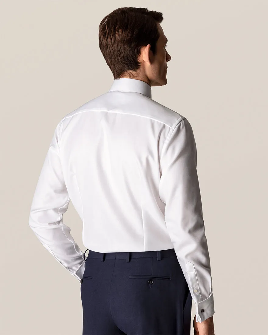 ETON 10001233700 WHITE TEXTURED TWILL CONTEMPORARY FC SHIRT