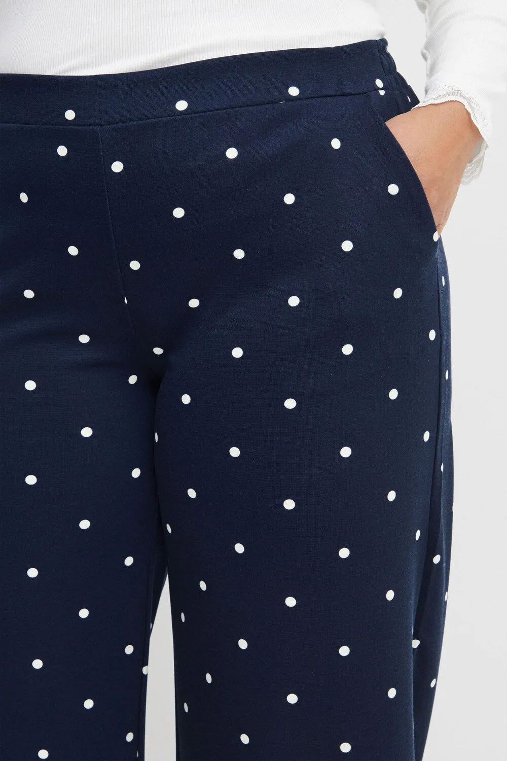 Fransa loose trousers, blue
