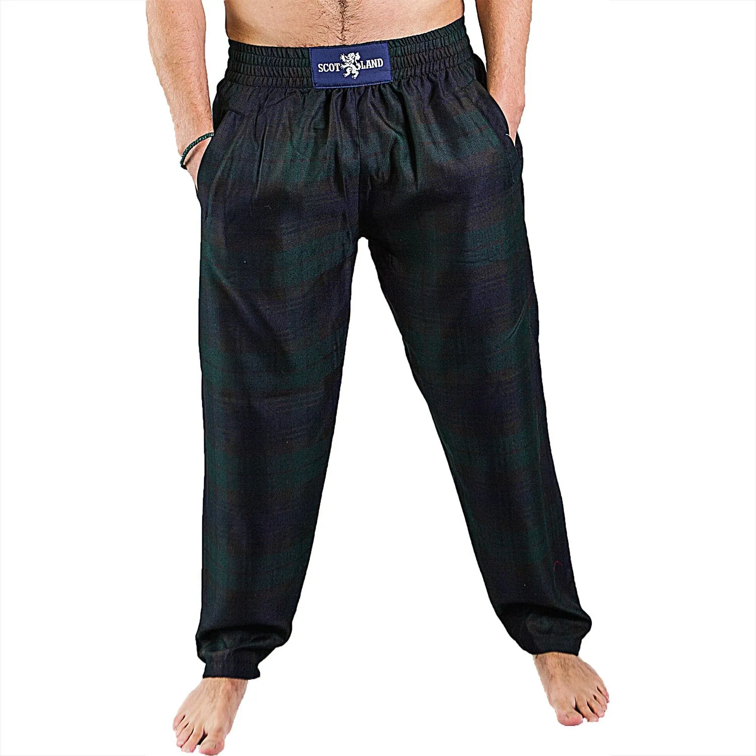 Gent's Donnellis - Tartan Trousers Black Watch