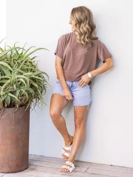 Harper Tee- Brown