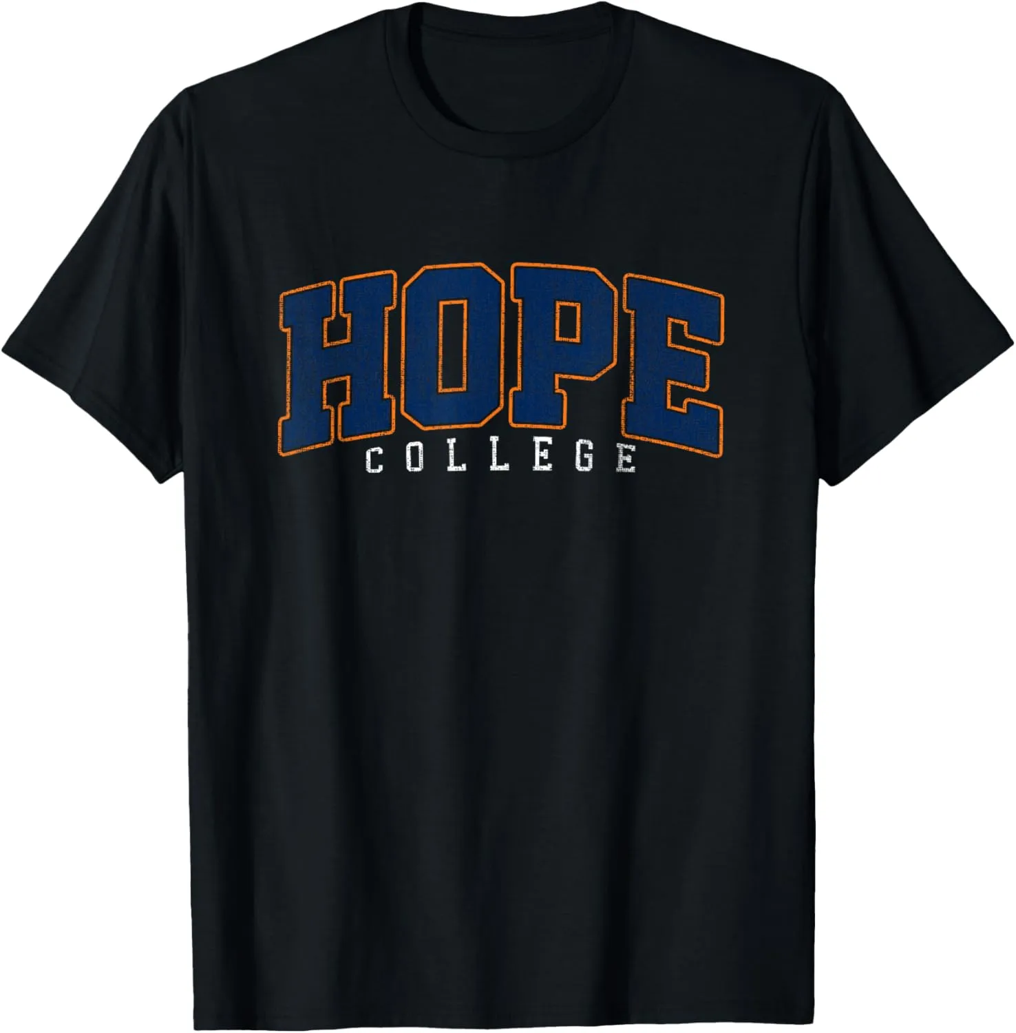 Hope Arch Vintage College Athletic Sports Design Tee T-Shirt