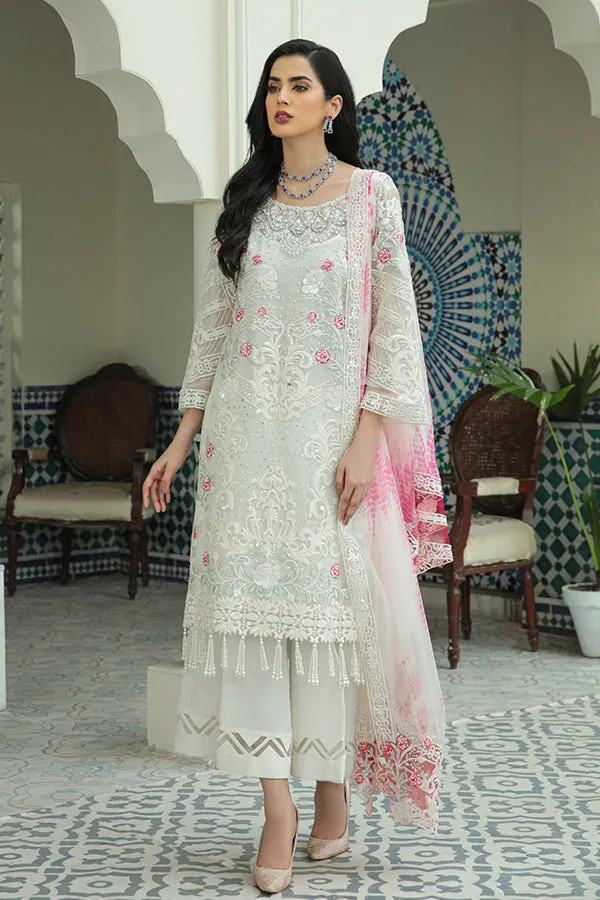 Imrozia Embroidered Chiffon La Vie En Rose Formal Collection – I-159 Lyra