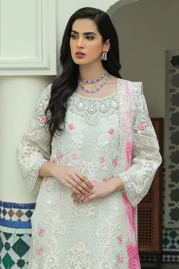 Imrozia Embroidered Chiffon La Vie En Rose Formal Collection – I-159 Lyra