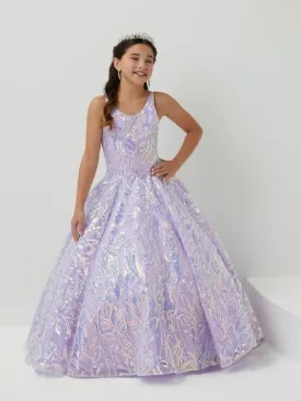 Iridescent A line Ballgown | Tiffany