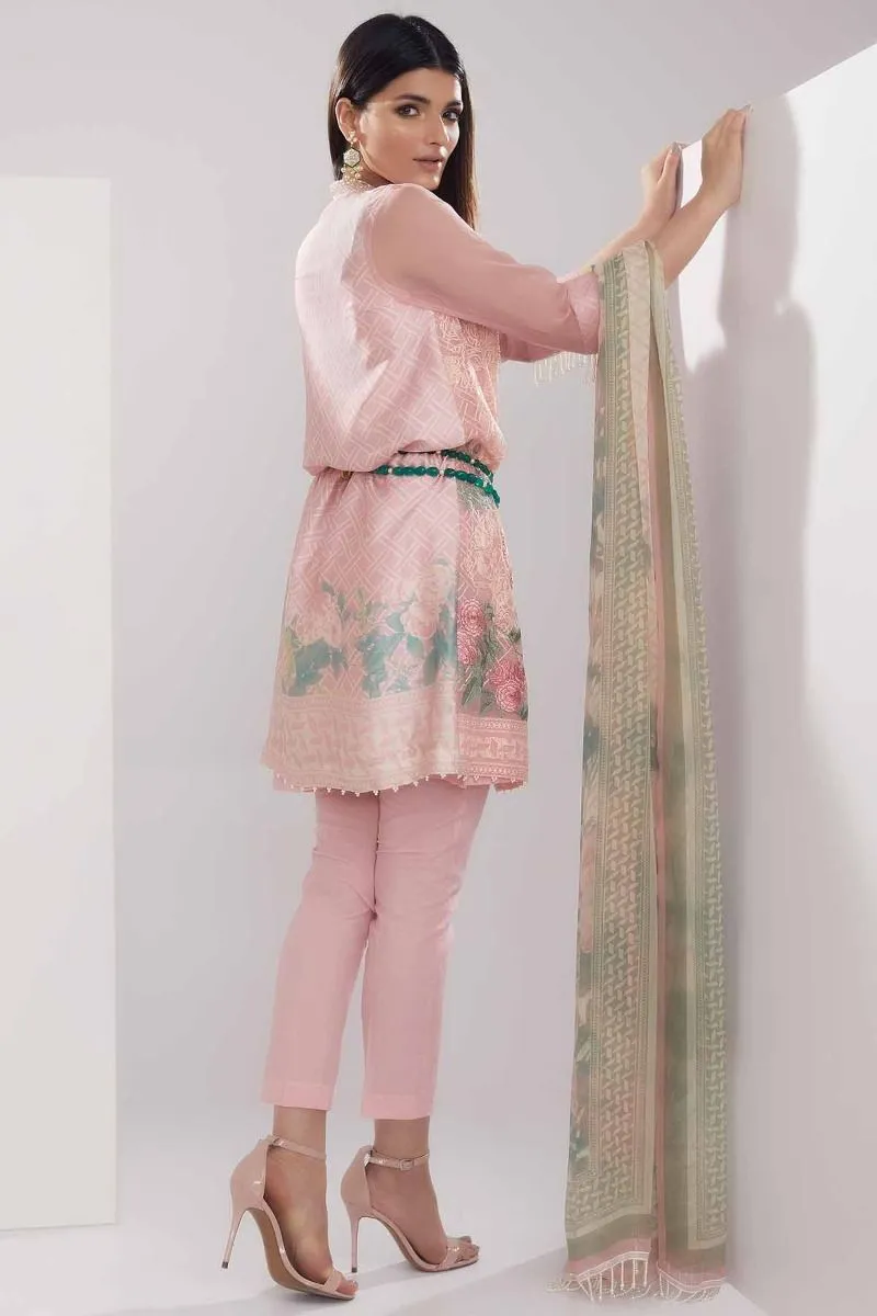 Khaadi Luxury Collection 2018 – P18206 Pink