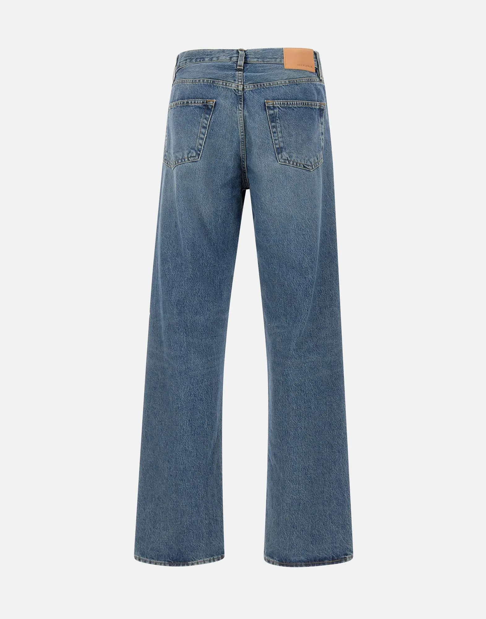 Loose Fit Light Blue Jeans