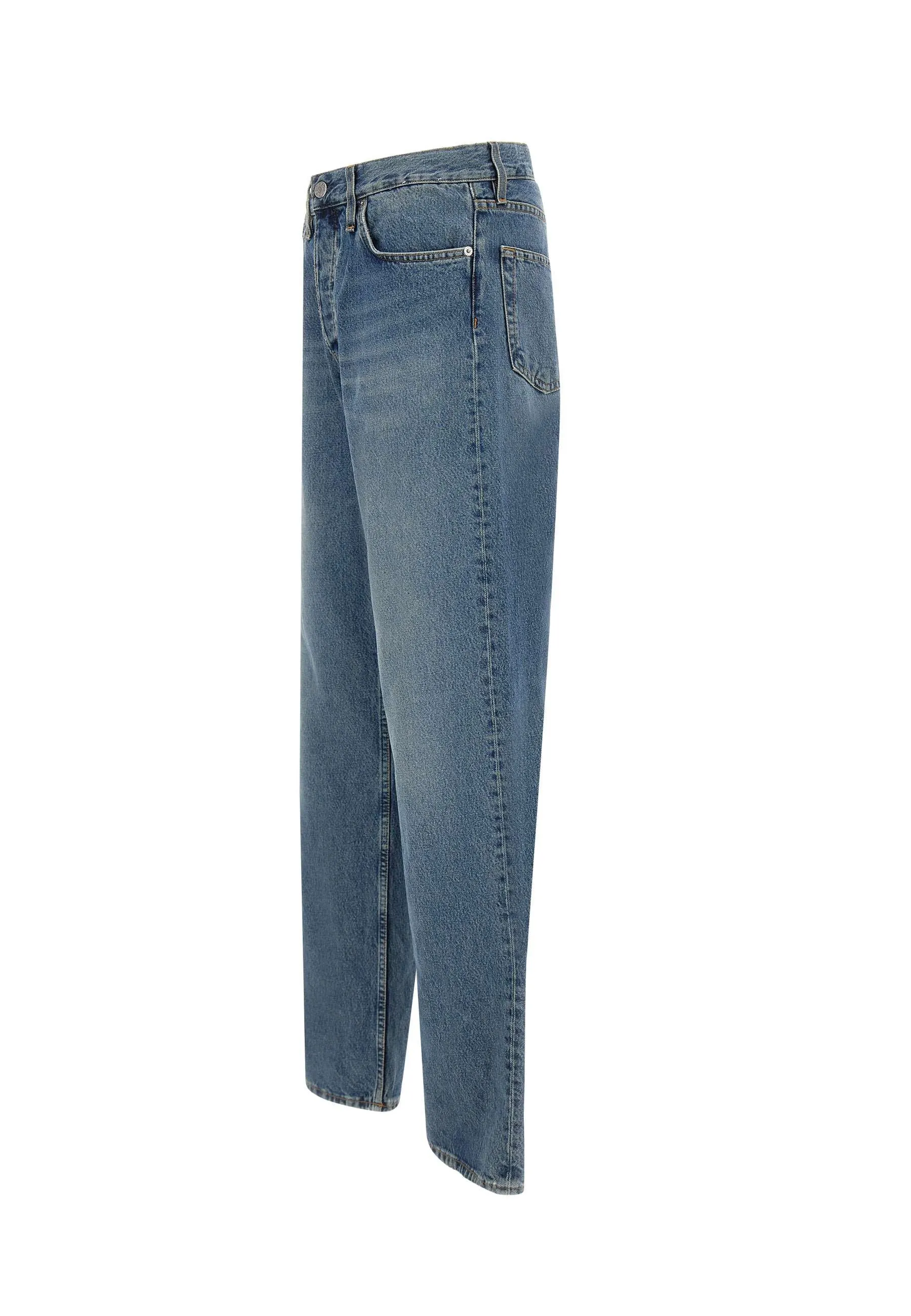 Loose Fit Light Blue Jeans