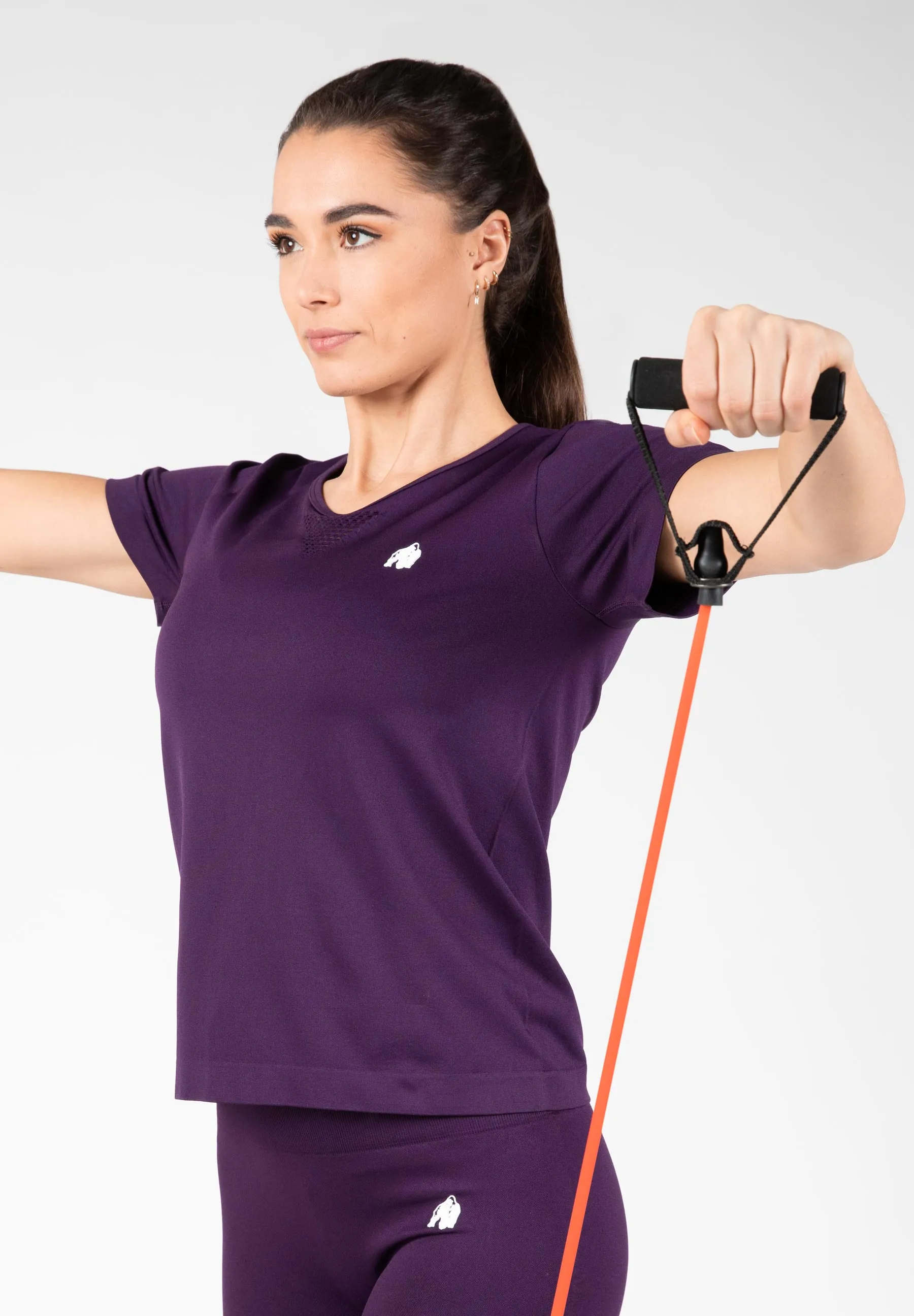 Neiro Seamless T-Shirt - Purple