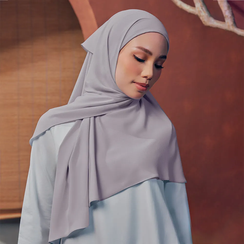 Niya Chiffon in Heather