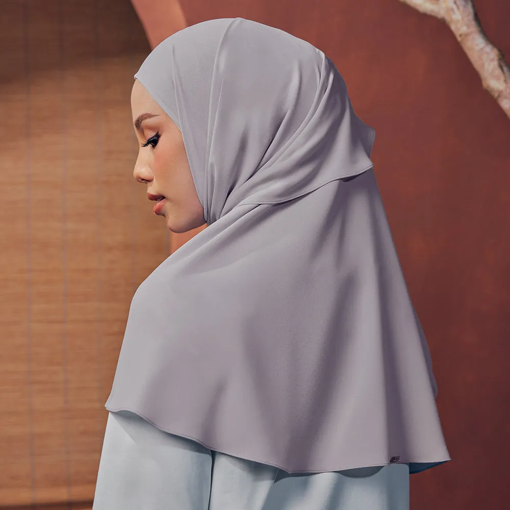 Niya Chiffon in Heather