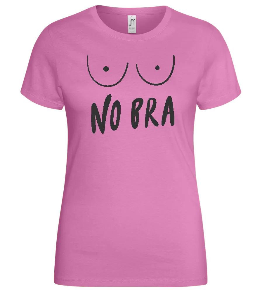 No Bra Design - Basic women's t-shirt