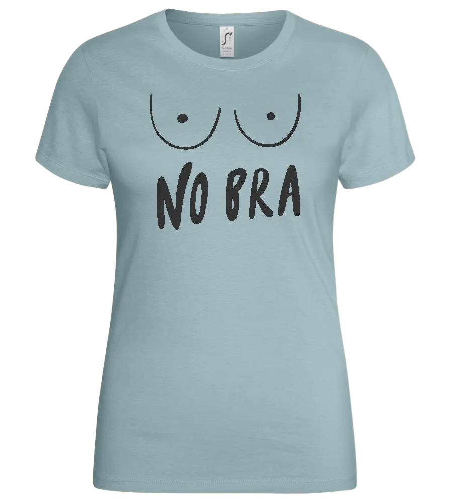 No Bra Design - Basic women's t-shirt