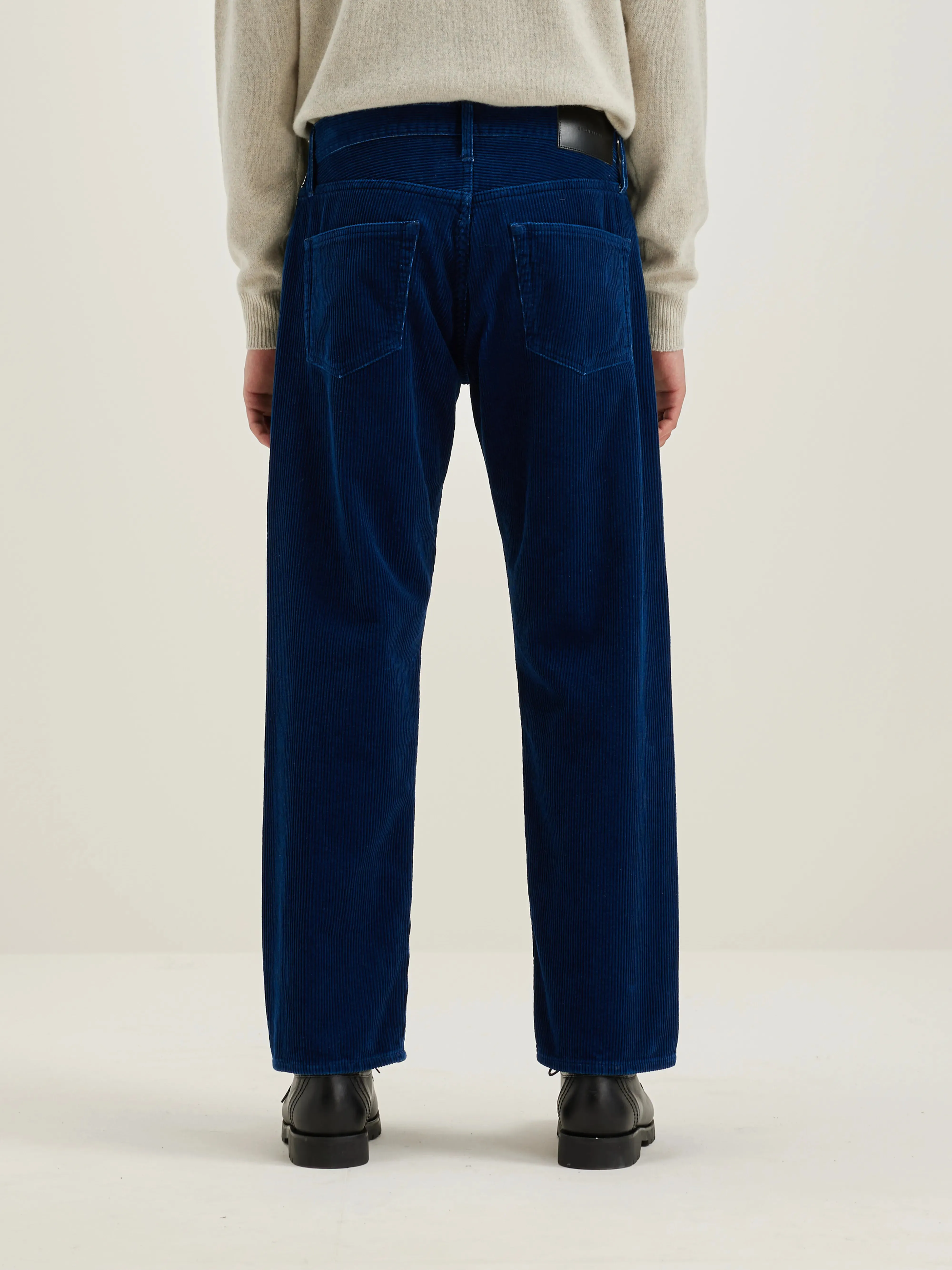 Percy dad-style trousers (242 / M / INDIGO)