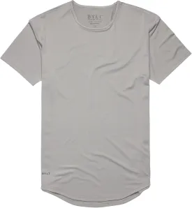 Performance Drop-Cut Men's T Shirt  Athletic Drop Cut Crewneck Tee  Moisture Wicking, Quick-Dry, Tapered Fit