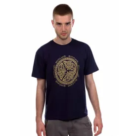 Scotland Celtic Circle T-Shirt Navy