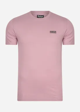 Small logo tee - dk thistle