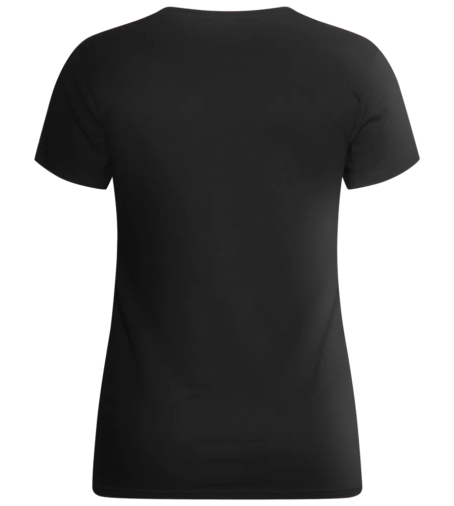 Summertime Design - Basic women's fitted t-shirt