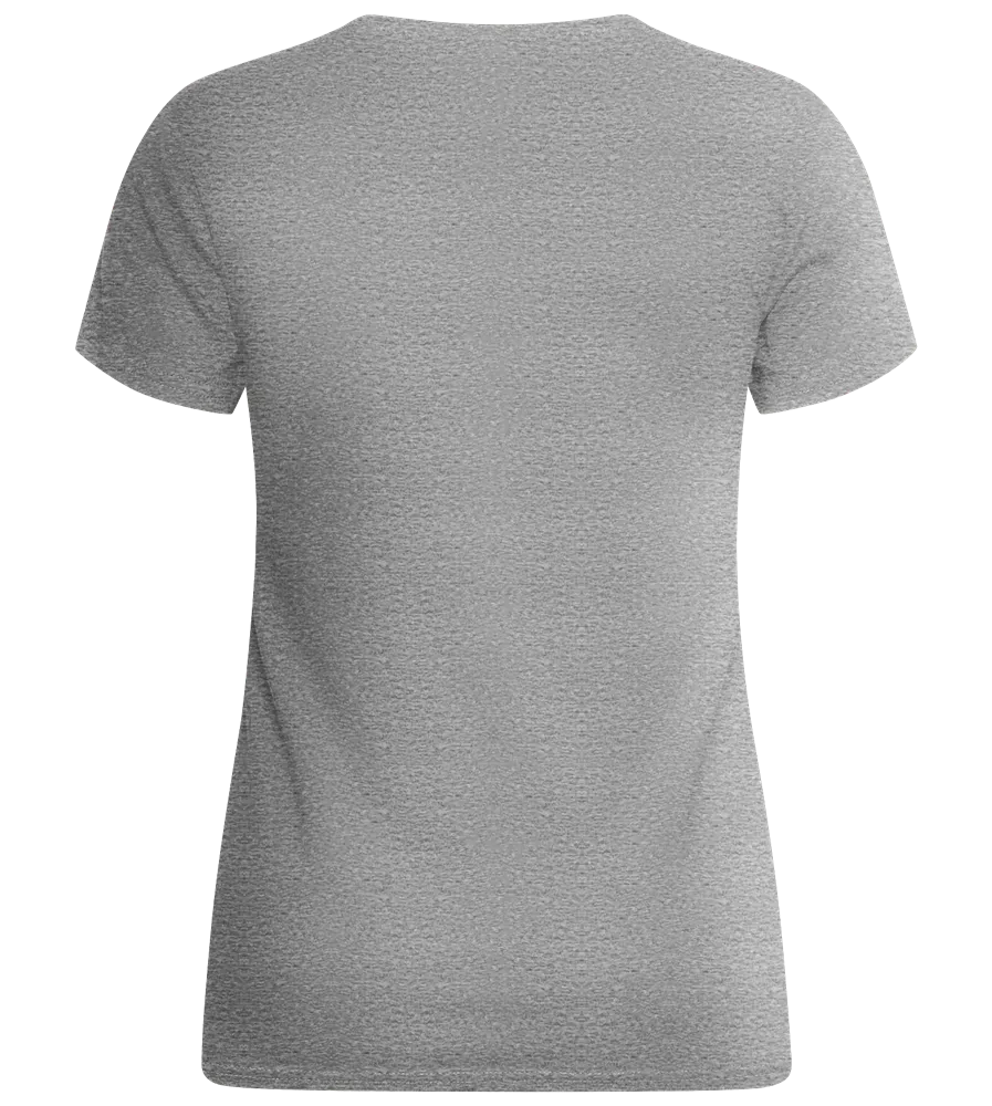 Summertime Design - Basic women's fitted t-shirt