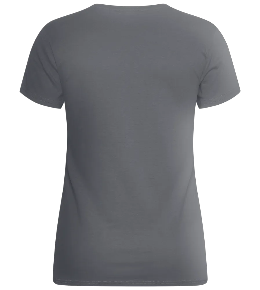 Summertime Design - Basic women's fitted t-shirt
