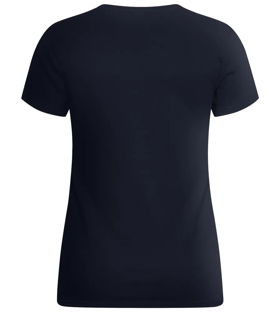 Summertime Design - Basic women's fitted t-shirt