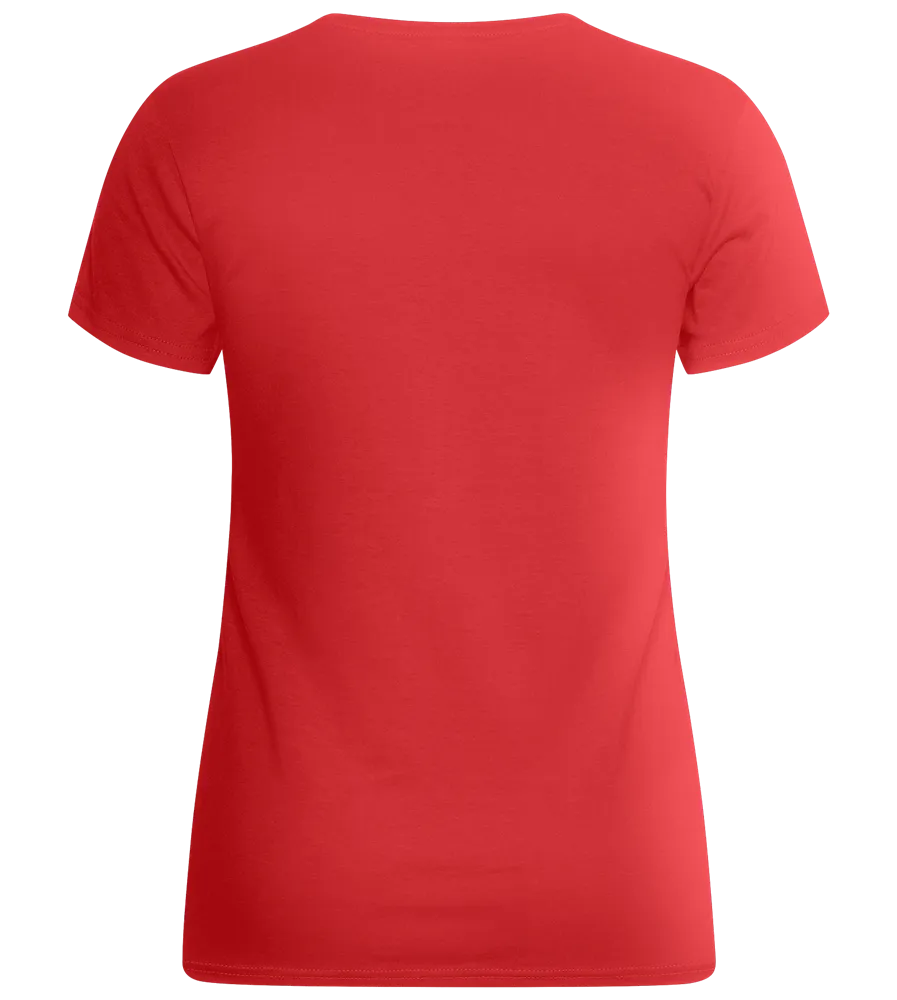 Summertime Design - Basic women's fitted t-shirt