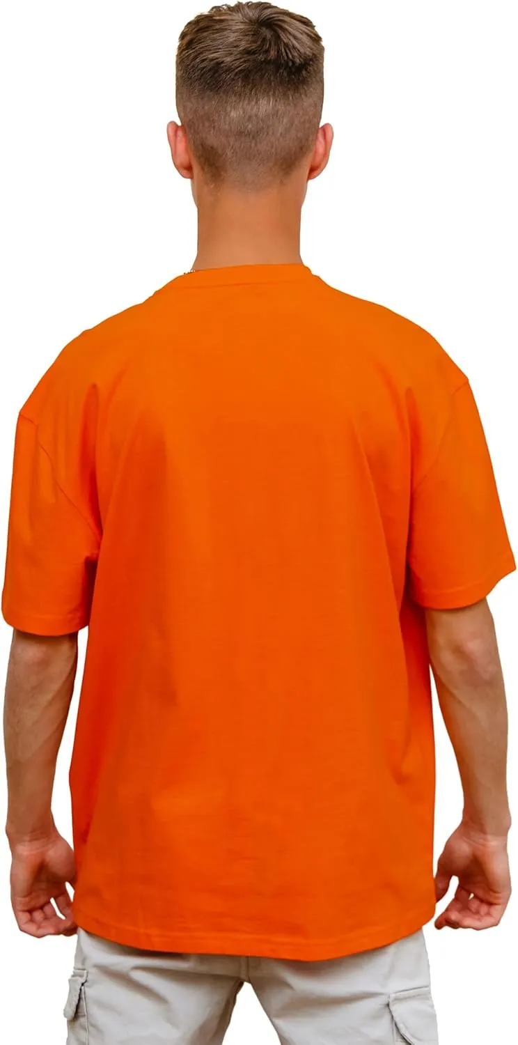 T-TAM Unisex Oversized T-Shirt for Women & Men - 100% Soft Cotton Crew Neck Short Sleeve - Basic Tee Shirt