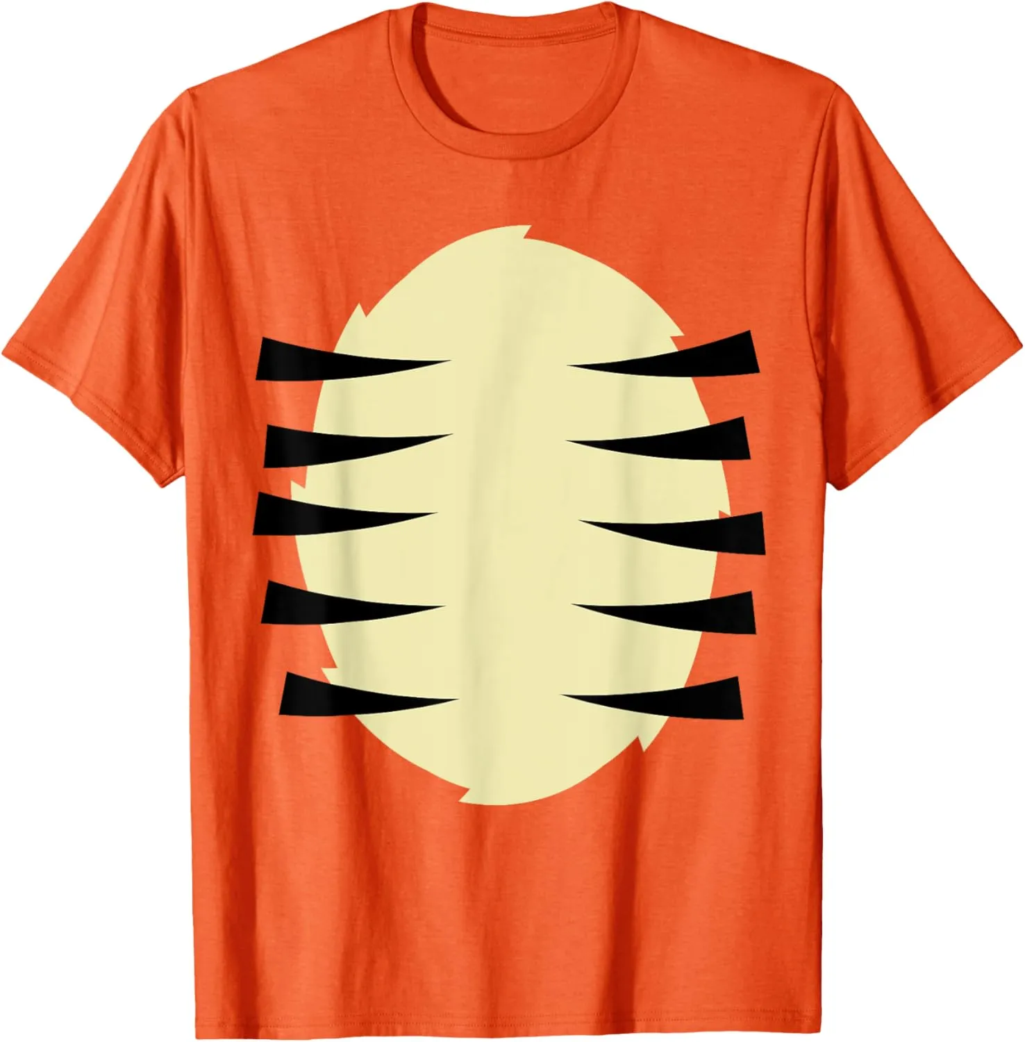 Tiger Costume Halloween Stripes Kids T-Shirt
