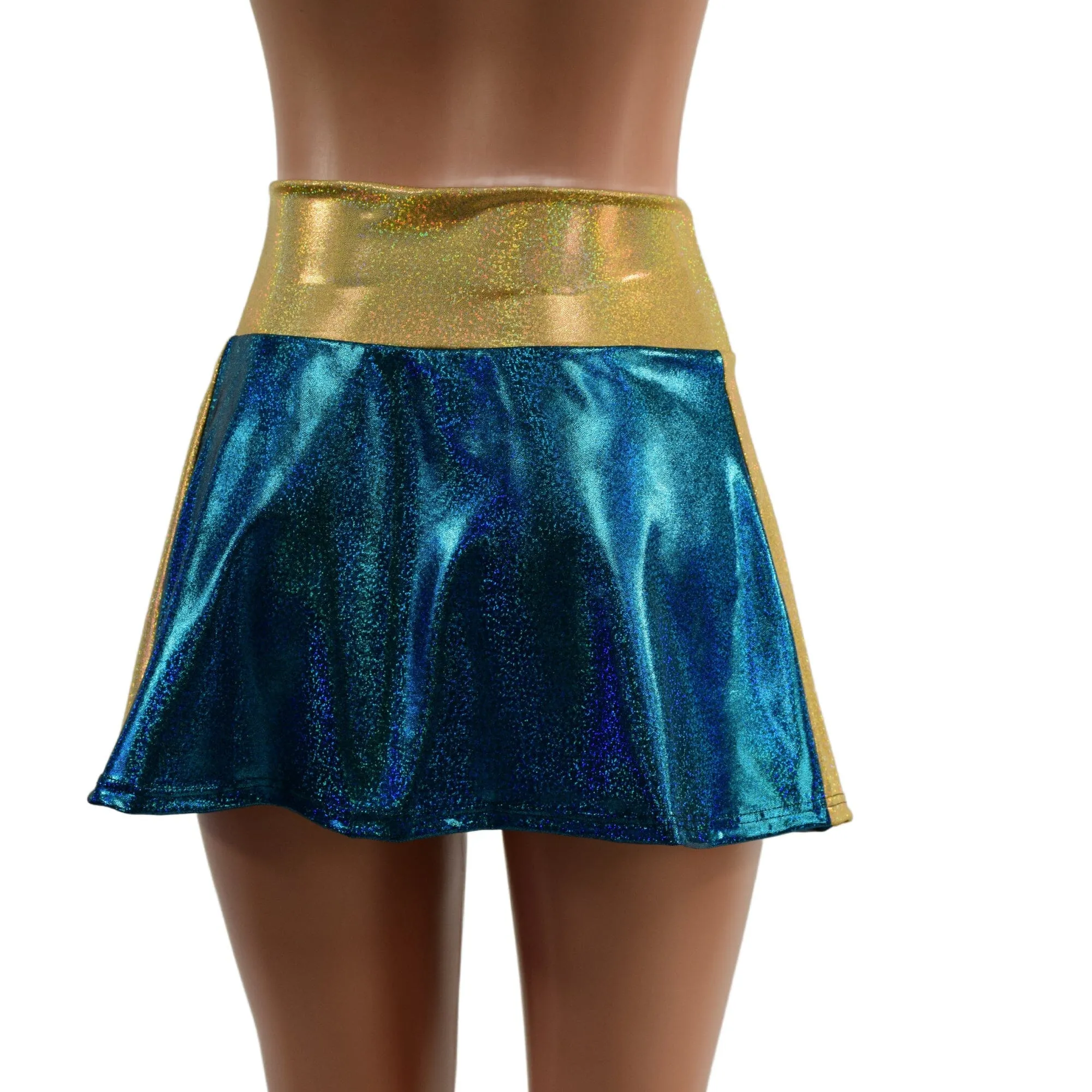 Victory A Line Skirt with Thigh Slit