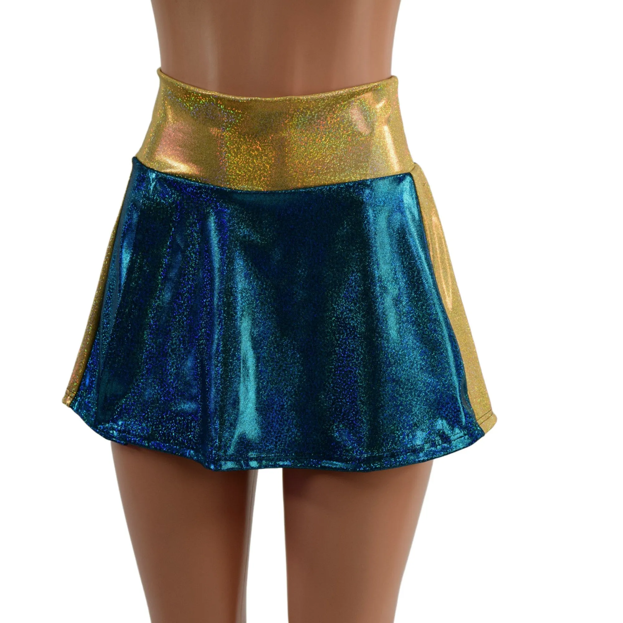 Victory A Line Skirt with Thigh Slit