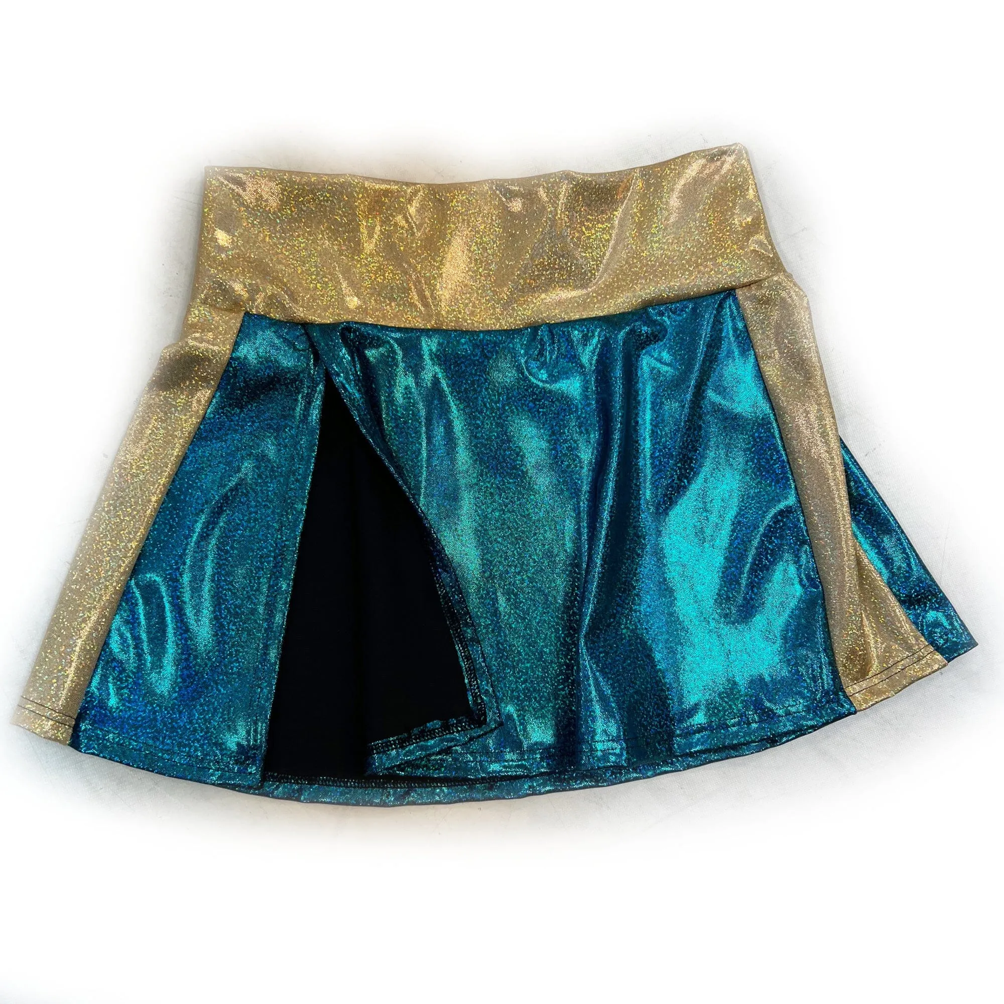Victory A Line Skirt with Thigh Slit