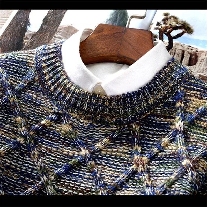 West Louis™ Knitwear Casual Autumn Sweater