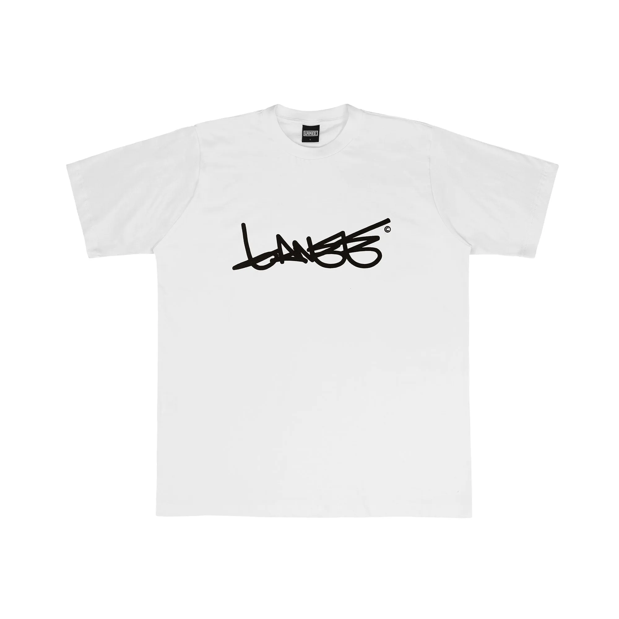 WHITE TAG T-SHIRT